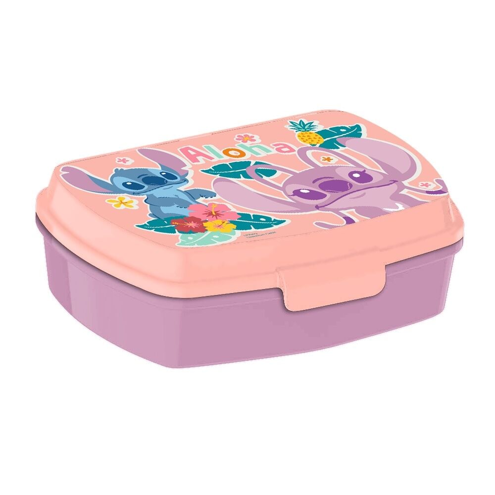Cantimplora aluminio + Sandwichera Stitch Disney 500ml - imagen 3