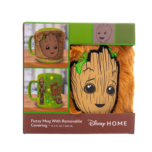 Taza funda de peluche Groot Guardianes de la Galaxia Marvel 440ml - imagen 2