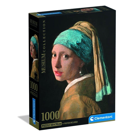 Puzzle Girl with Pearl Earring Vermeer Museum 1000pzs - imagen 2