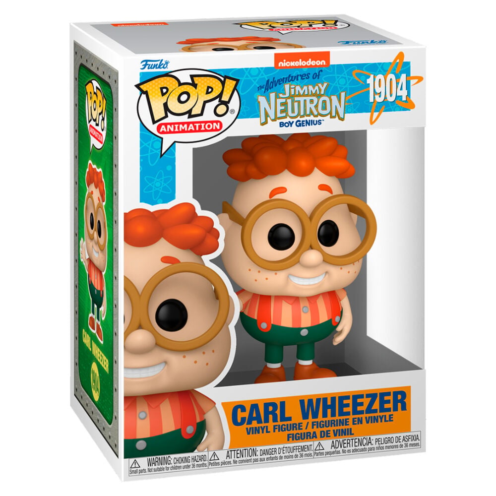 Figura POP The Adventures of Jimmy Neutron Carl Wheezer - imagen 2