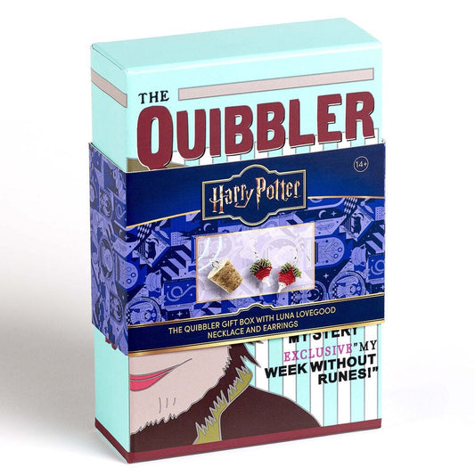 Set Colgante + pendientes Luna Lovegoods Quibbler Harry Potter - imagen 2