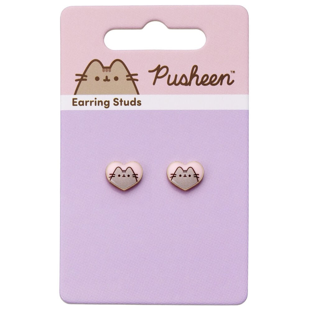 Pendientes Corazon Pusheen - imagen 3
