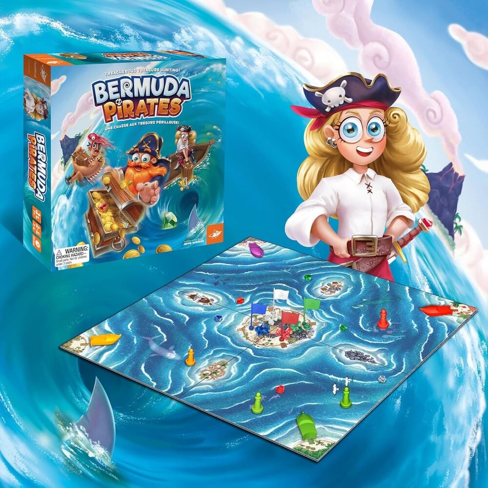 Juego de mesa Bermuda Piratas español - imagen 6