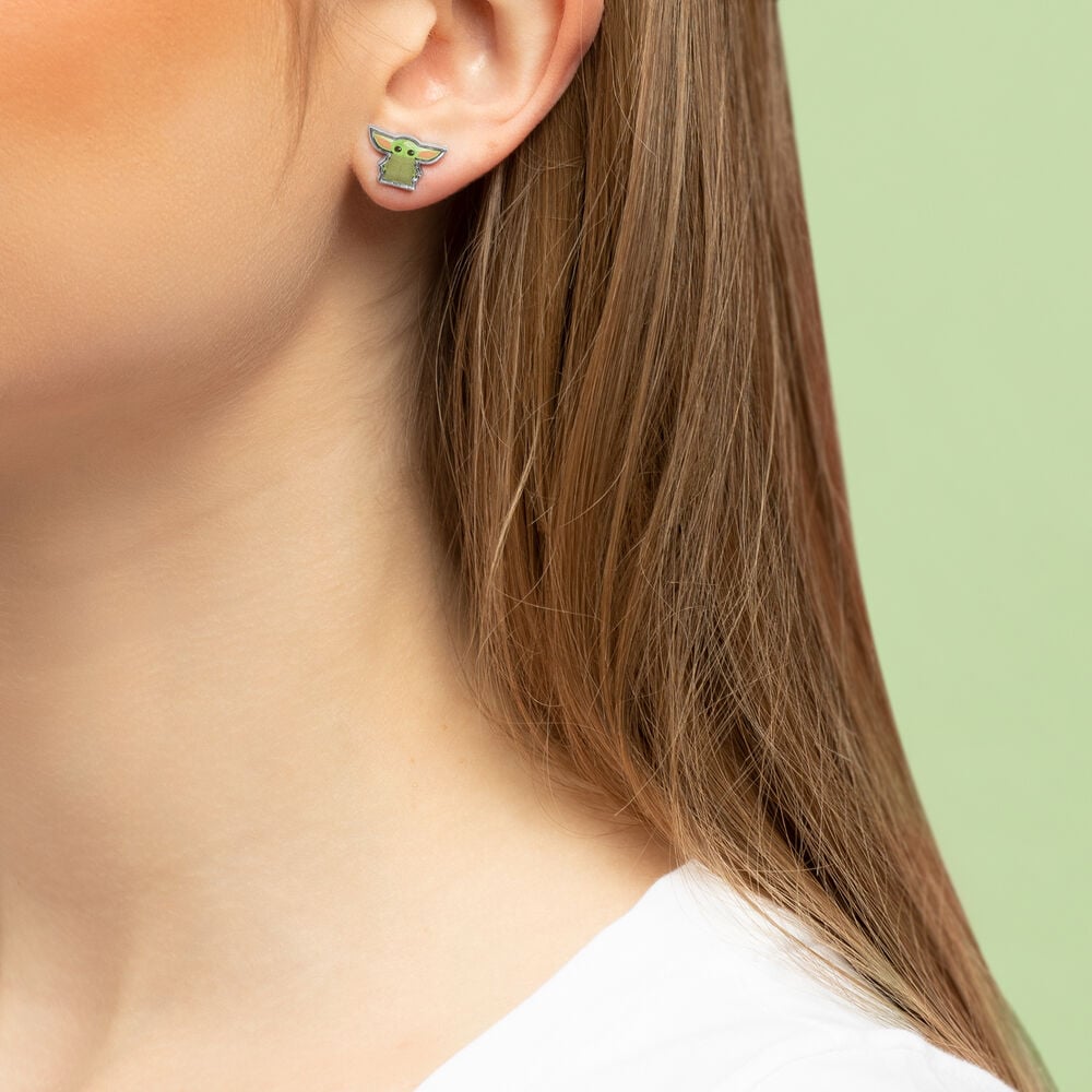 Set 3 Pares de pendientes Baby Yoda Star Wars - imagen 6