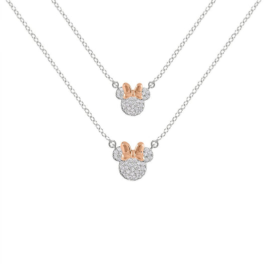 Set 2 Colgantes mama + hija Minnie Disney - imagen 2