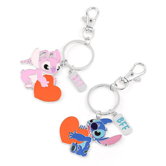 Set 2 Llaveros Angel & Stitch Disney - imagen 2