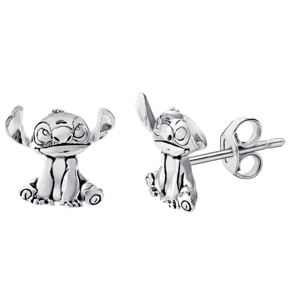 Pendientes Stitch Disney plata - imagen 2