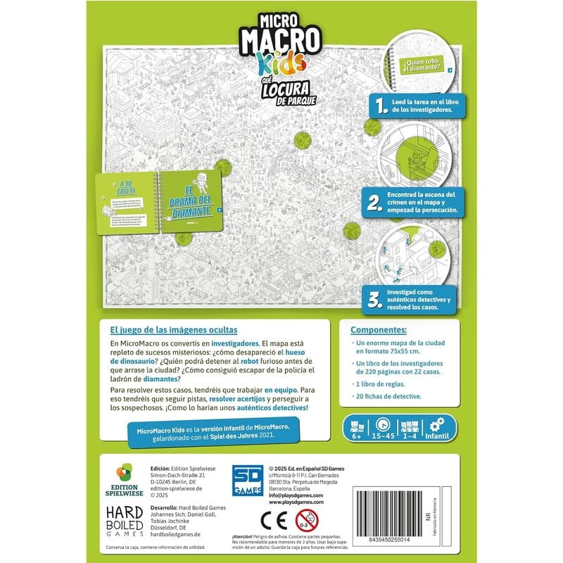 Juego de Mesa Que Locura de Parque español - imagen 7