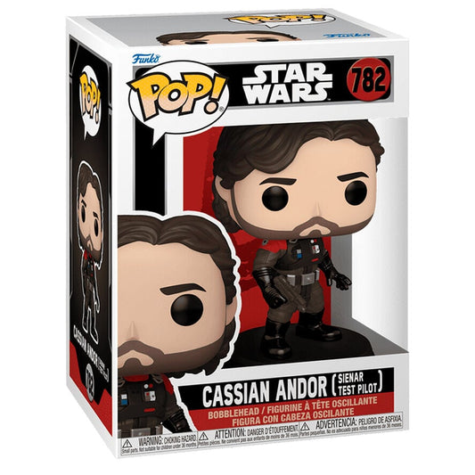 Figura POP Star Wars Cassian Andor Sienar Test Pilot 5 + 1 Chase - imagen 2