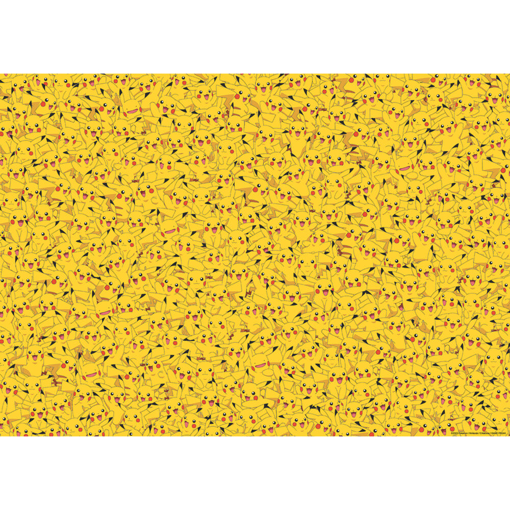 Puzzle Pikachu Pokemon 1000pzs - imagen 2