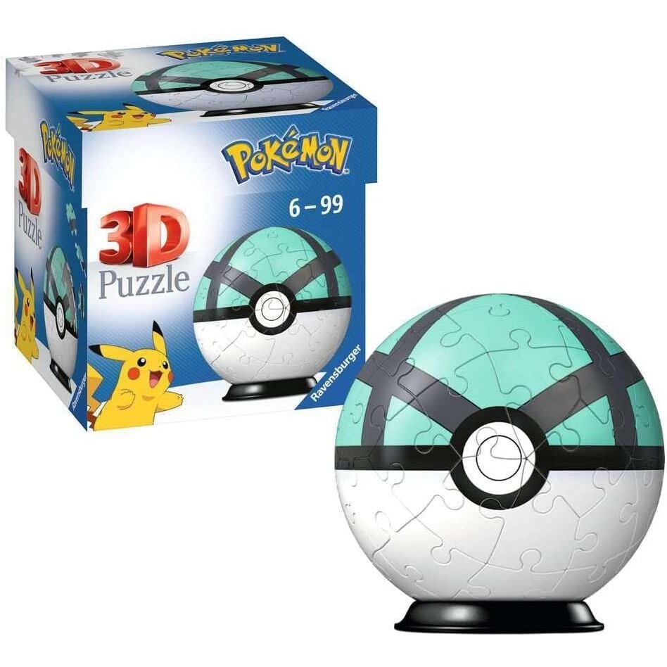 Puzzle 3D Poke Ball Pokemon 54pzs - FRIKIRAMA