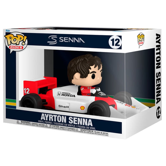 Figura POP Rides Super Deluxe Formula 1 McLaren Ayrton Senna - imagen 2