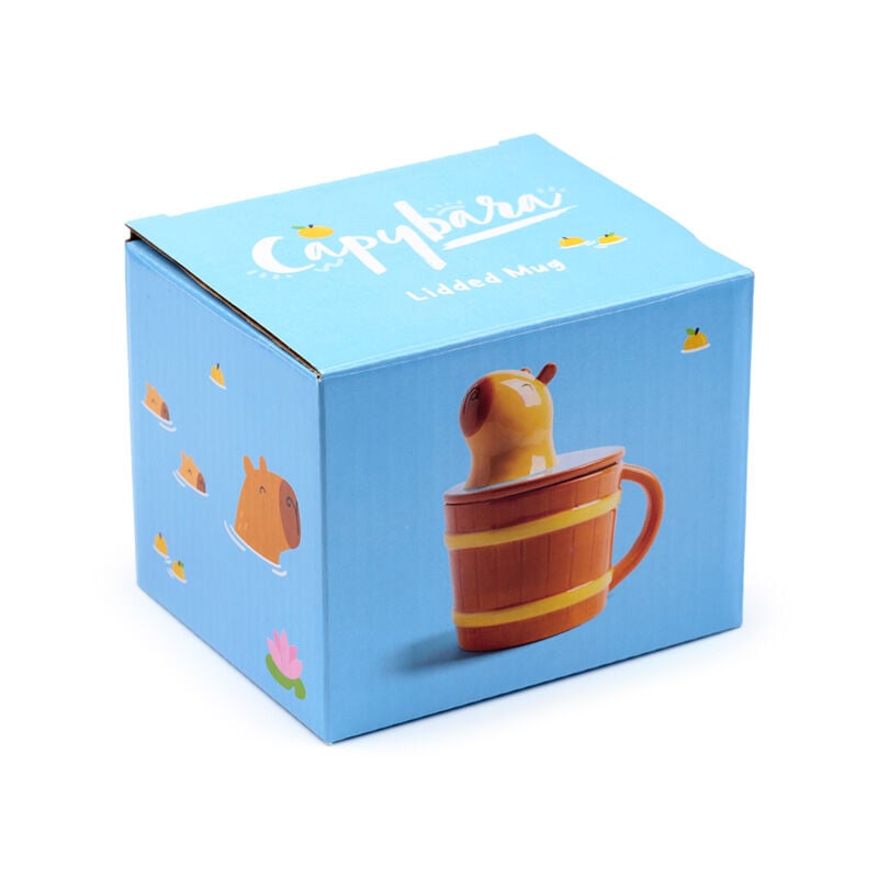 Taza Con Tapa Capibara - imagen 5