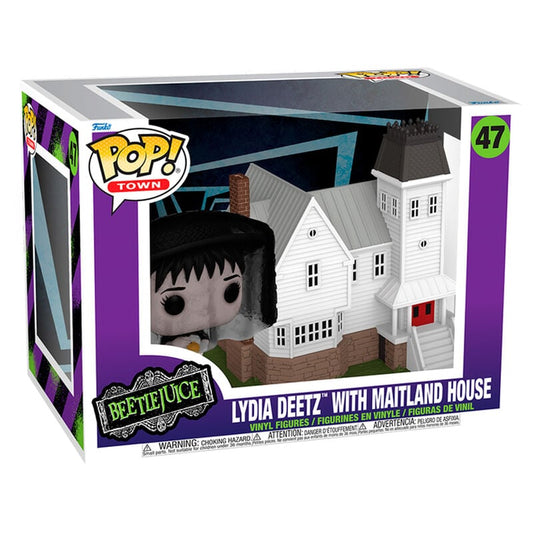 Figura POP Town Beetlejuice Lydia Deetz with Maitland House - imagen 2