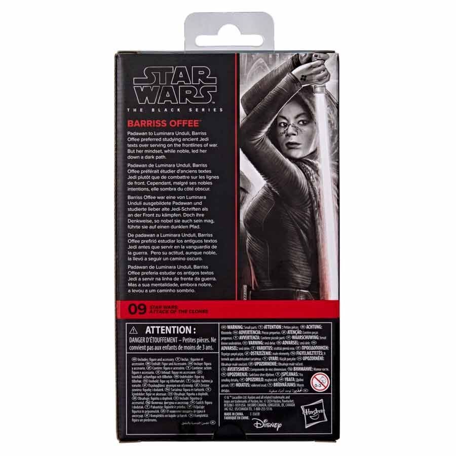 Figura Barriss Offee El Ataque de los Clones Star Wars 15cm
