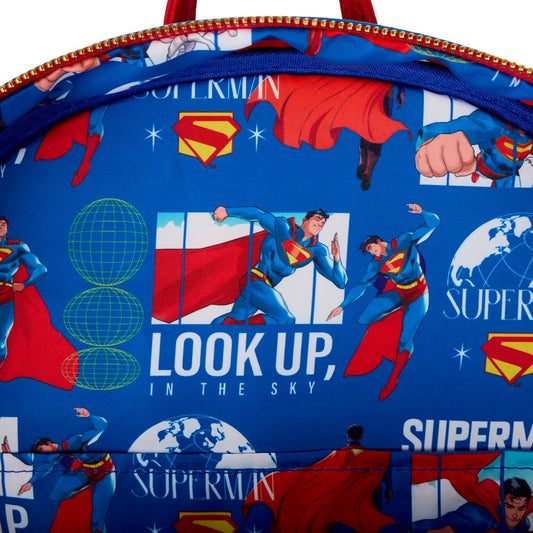 Mochila Superman DC Comics Loungefly 43cm - imagen 3