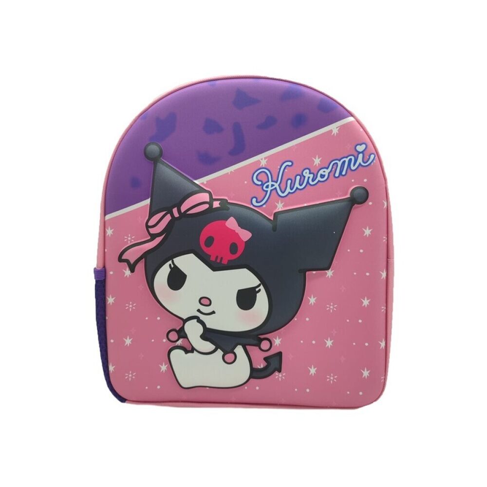 Mochila 3D Kuromi Hello Kitty 30cm - imagen 2