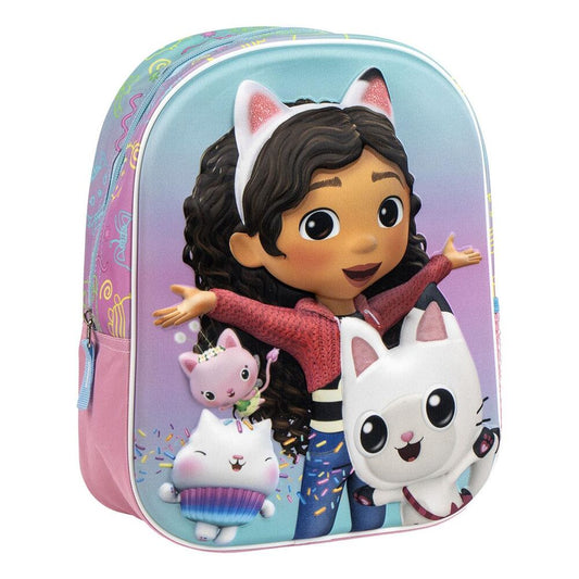 Mochila 3D La Casa de Muñecas de aaby 31cm - imagen 2