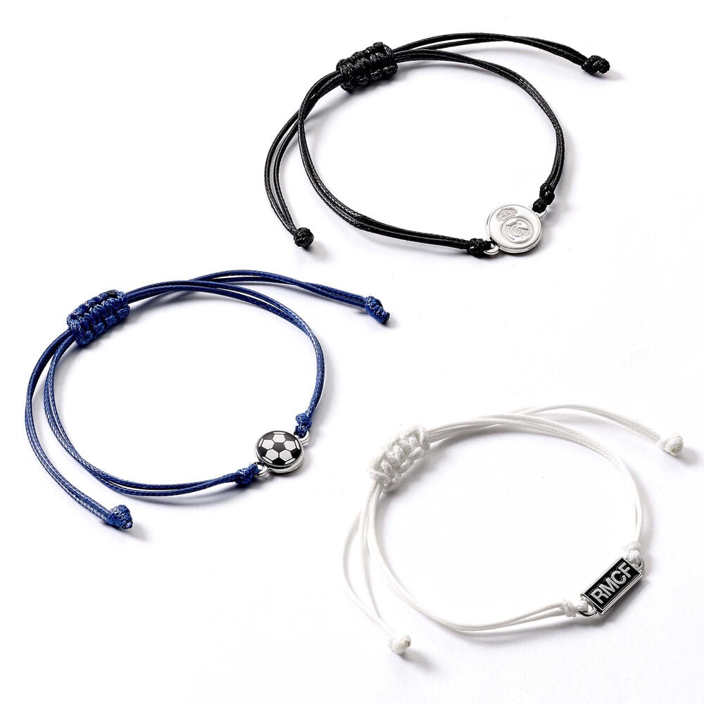 Set 3 Pulseras Amistad Real Madrid - imagen 3