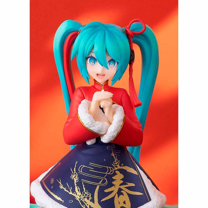 Pop-up-Parade-Figur Hatsune Miku Sourxuan chinesisches Neujahrs-Charakter-Vocal-Serie Hatsune Miku 17 cm