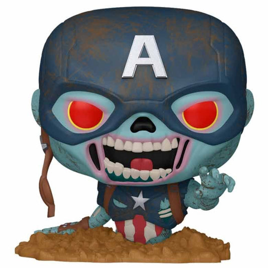 Figura POP Marvel - Marvel Zombies Capitan America - imagen 2