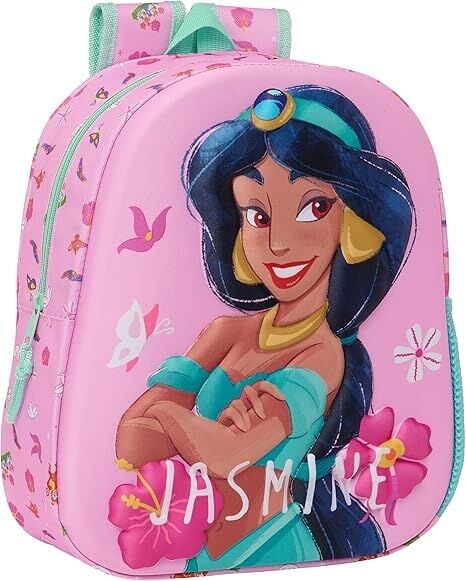 Mochila 3D Jasmine Aladdin Disney 33cm - imagen 3