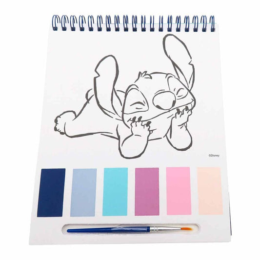 Bloc Dibujo Acuarelas Stitch Disney - imagen 2