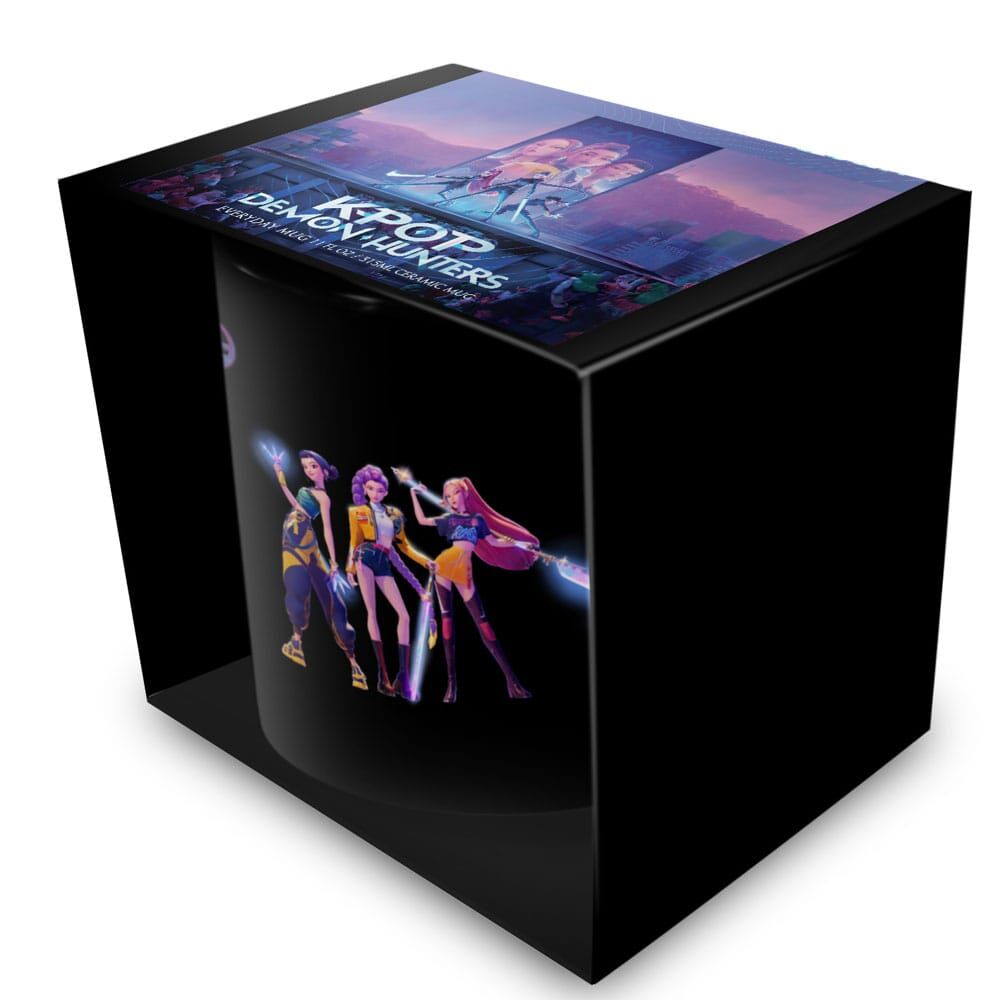 Taza KPop Demon Hunters 325ml