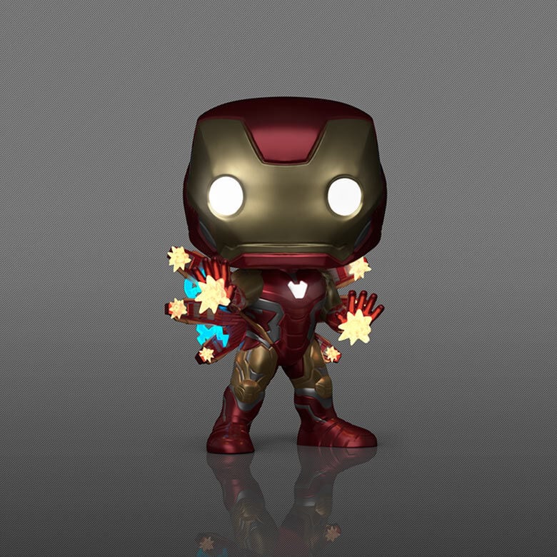 Figura POP Plus Marvel The Infinity Saga Iron Man Exclusive - imagen 3
