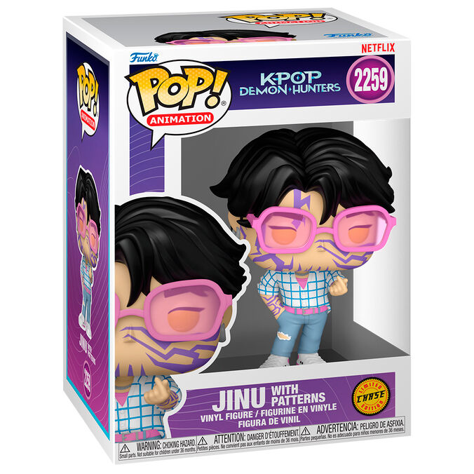 Figura POP Kpop Demon Hunters Jinu 5 + 1 Chase - imagen 5