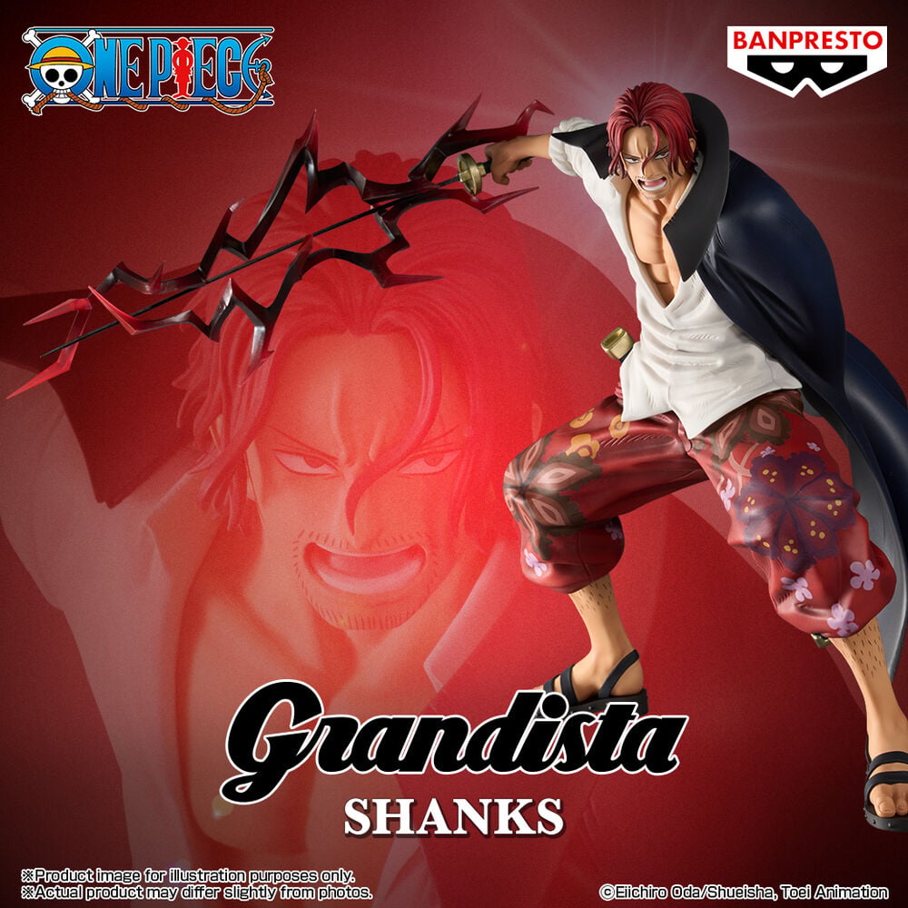 Figura Shanks Grandista One Piece 22cm - imagen 6