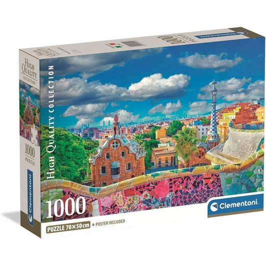 Puzzle Park Guell Barcelona High Quality 1000pzs - imagen 2