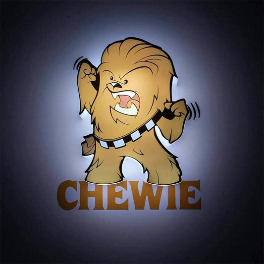 Lampara 3D Light FX mini Chewie Star Wars