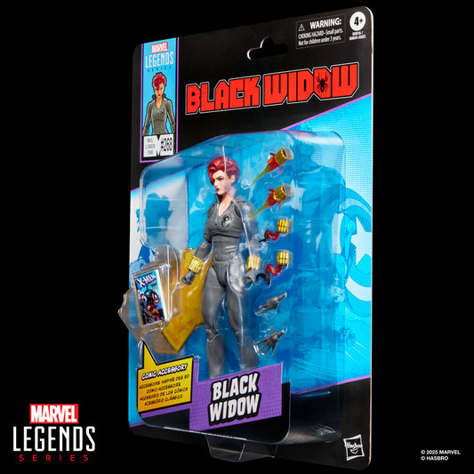 Figura Viuda Negra Black Widow Marvel Legends Series 15cm