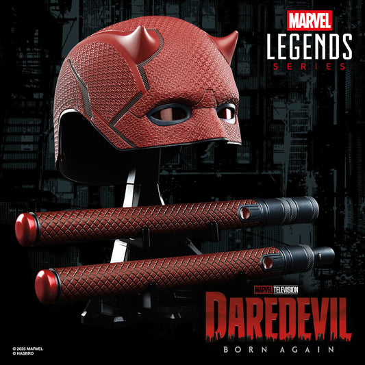 Replica Mascara + Baston de combate Born Again Daredevil Marvel Legends Series - imagen 4