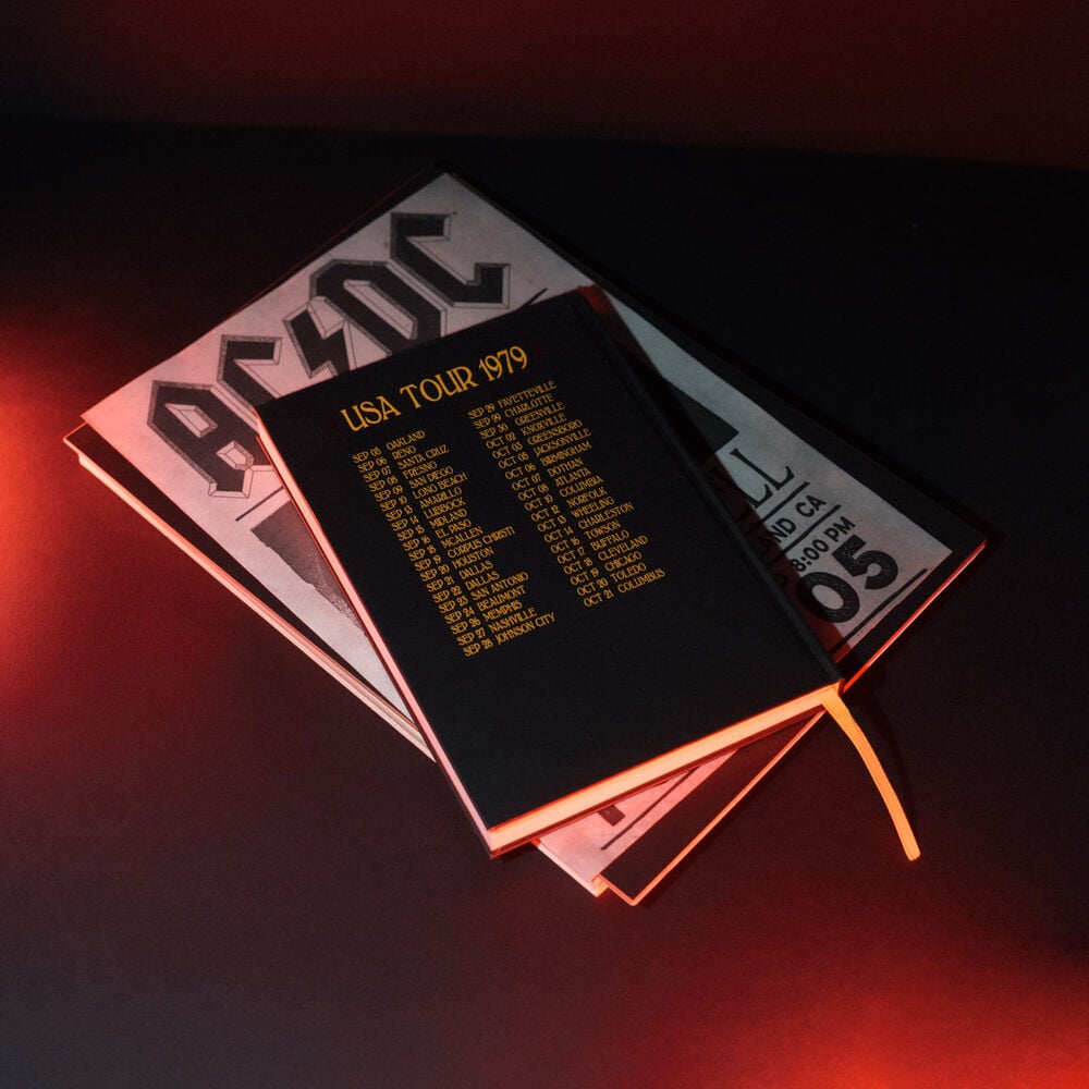 Cuaderno A5 Premium AC/DC