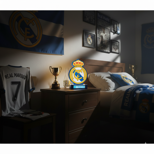 Lampara Despertador 3D Real Madrid - imagen 2
