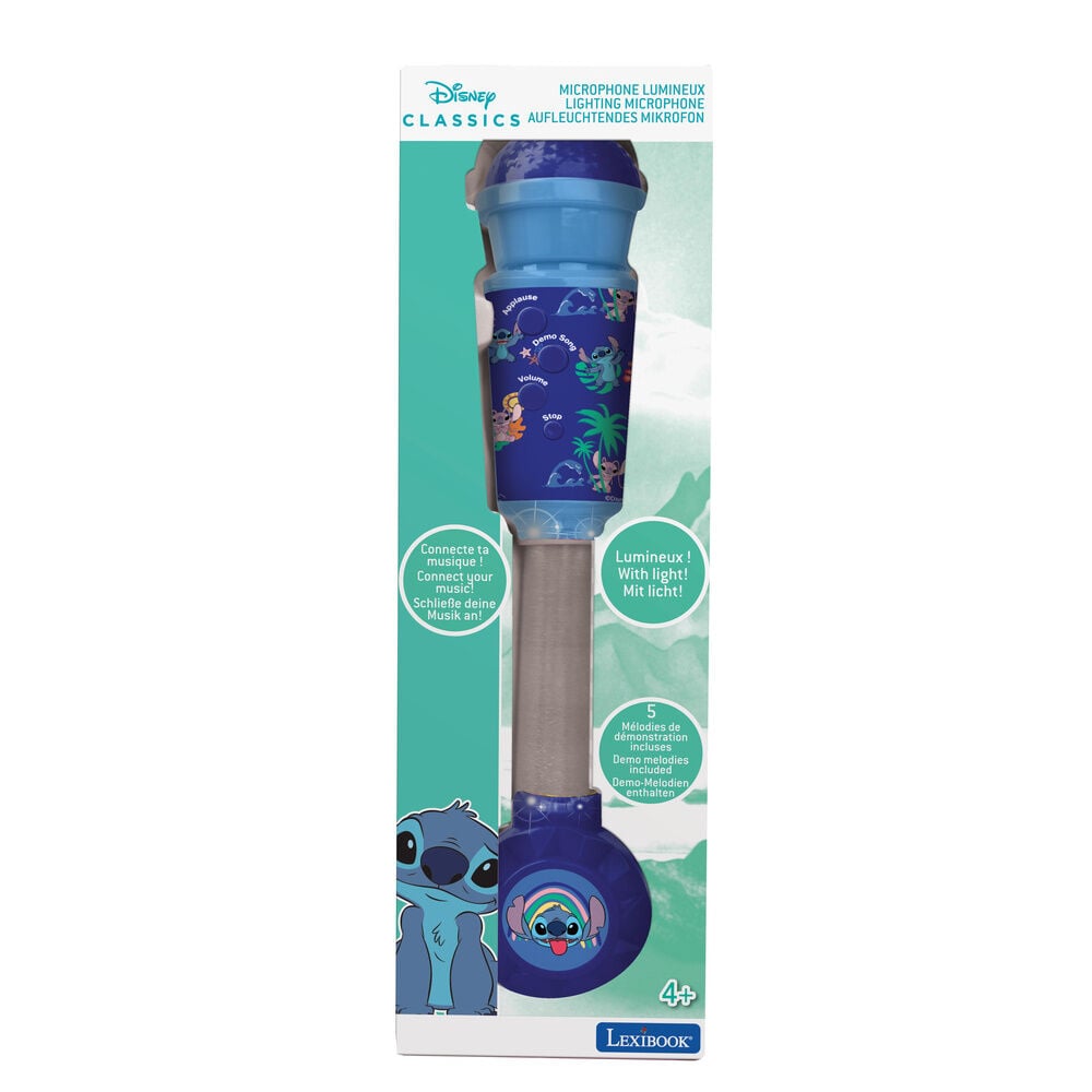 Microfono Luminoso Stitch Disney - imagen 5