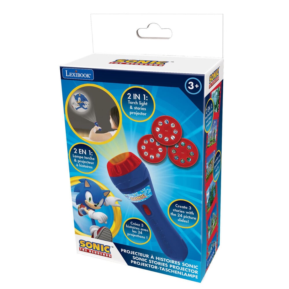 Linterna Proyector Sonic the Hedgehog