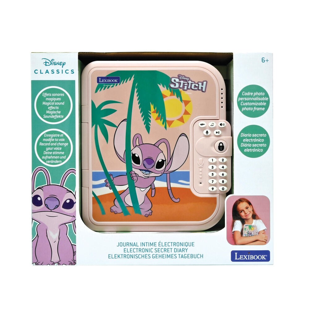 Diario Electronico Angel Stitch Disney - imagen 5