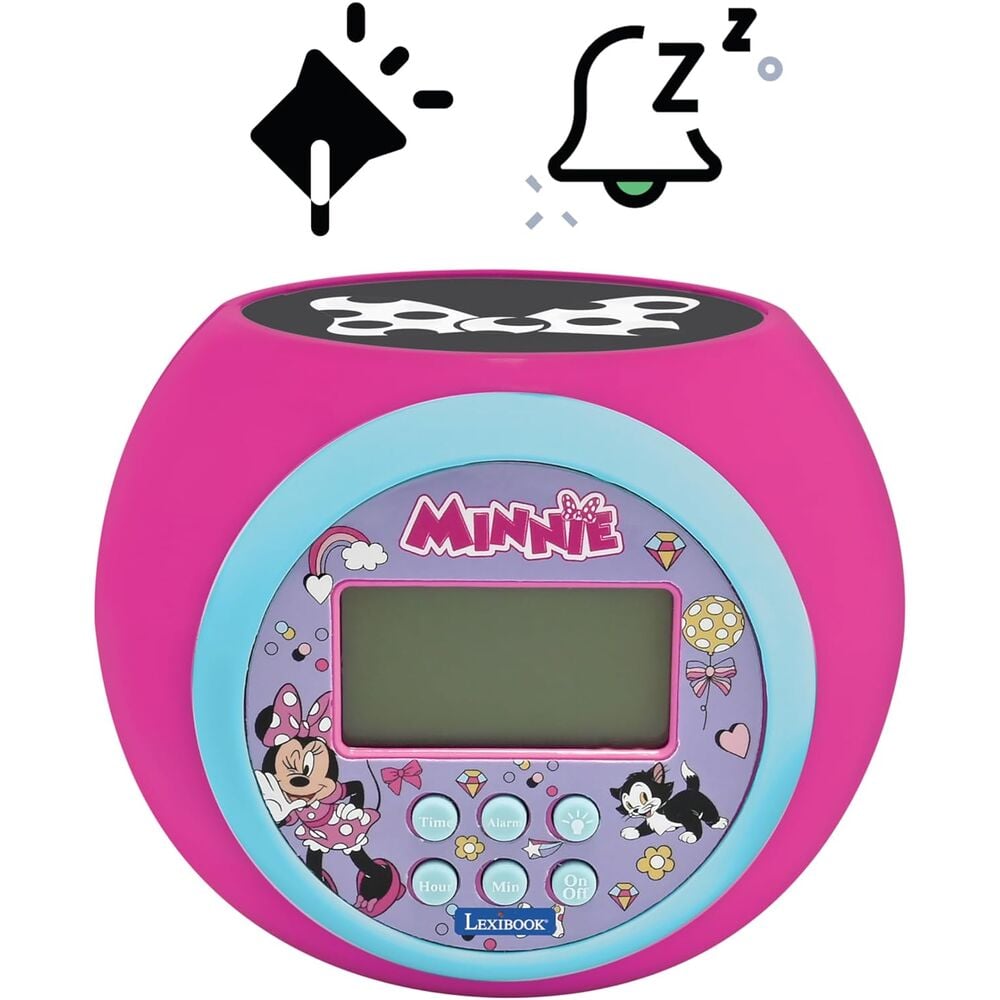 Reloj Despertador Proyector Minnie Disney - imagen 5