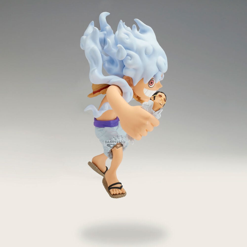 Figura Monkey D. Luffy vs Borsalino Mega World Collectable One Piece 13cm