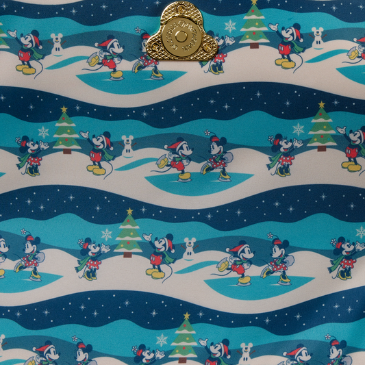 Bolso bandolera Mickey Holiday Disney Loungefly - imagen 4