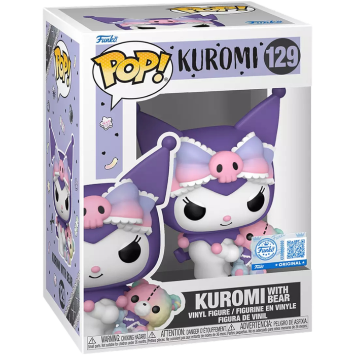 Figura POP Kuromi - Kuromi with Bear Exclusive - imagen 2