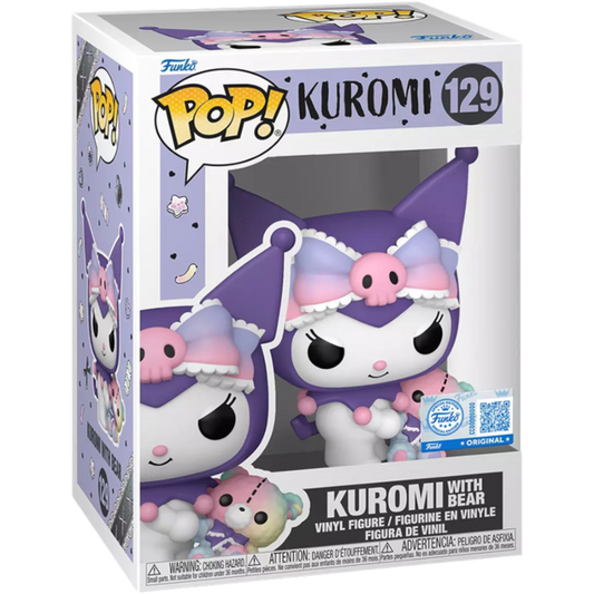 Figura POP Kuromi - Kuromi with Bear Exclusive - imagen 2