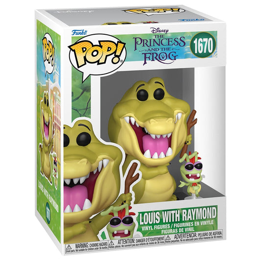 Figura POP Disney Tiana y el Sapo Louis with Raymond - imagen 2