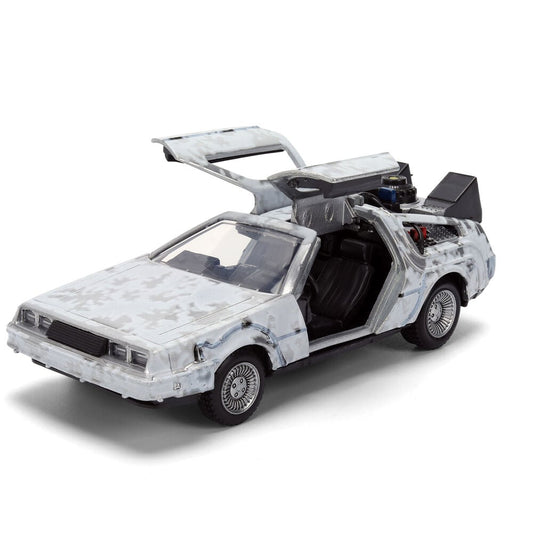 Replica Dlorean Efecto Hielo Time Machine 40th Anniversary Regreso al Futuro - imagen 2
