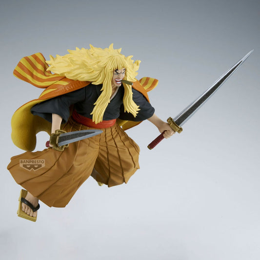 Figura Shiki El Leon Dorado Battle Record One Piece 16cm - imagen 3
