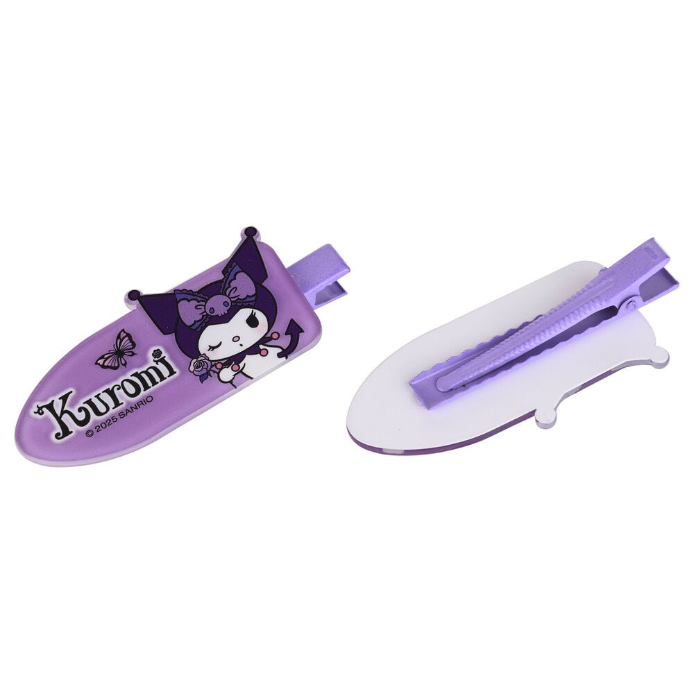 Blister 2 pinzas pelo Kuromi Hello Kitty - imagen 3