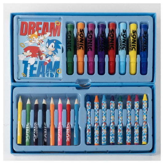 Maletin papeleria coloreable Sonic the Hedgehog - imagen 2